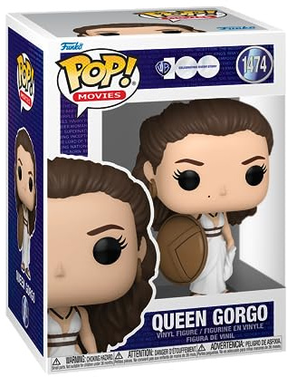 Funko POP! Movies: 300 - Queen Gorgo | Offizielles Action/Adventure Merch - Vinyl Sammelfigur als Regal Deko - Geschenkidee zum Geburtstag für Fans und Sammler