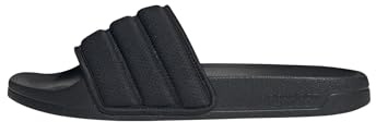 adidas Unisex adulto Adilette Noshower Slides Sandal, Core Black/Core Black, 37 EU