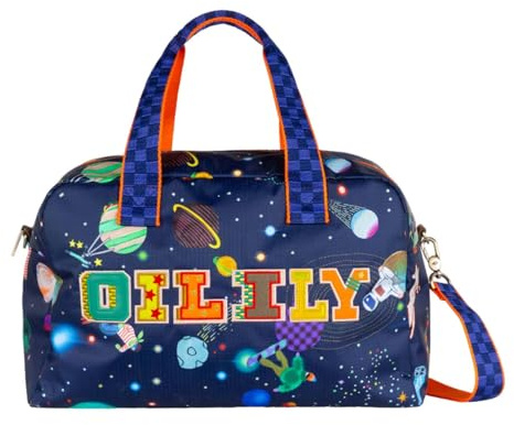 Oilily Aloha Sports Bag Blue Print
