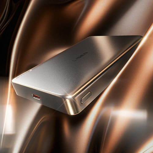 LISEN pour Batterie Externe Magsafe iPhone [1.2 CM Slim Alliage] Power Bank pour iPhone 10000mAh Batterie Magsafe Magnetique,Voyage Accessoires Chargeur Externe pour iPhone 16/15/14/13/12 Pro Max