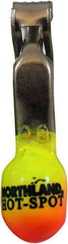 Northland Tackle HST2-100-108 Hotspot Depth Finder 100/Tub 3/4 Oz Chartreuse Orange