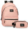 Pepe Jeans Aris colorful Mochila + Estuche escolar Portátil 15,6 pulgadas Rosa 31x44x15 cms Poliéster 23,87L