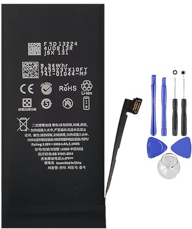 BATTERIA COMPATIBILE PER IPHONE 13 MINI 2406MAH NUOVA RICAMBIO + KIT CACCIAVITI