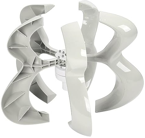 AKLOSIPY Kit Eolico DTHL600W 12V con 5 Pale e di Montaggio su Telaio - Generatore Efficiente per Soluzioni di Energia Rinnovabile (24V)