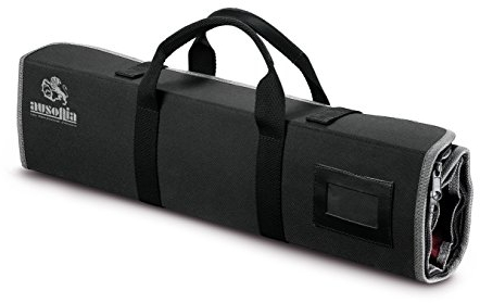 AUSONIA - 97644 VERSTÄRKTES MESSERETUI FÜR KÖCHE FÜR 10 Messer OHNE Messer