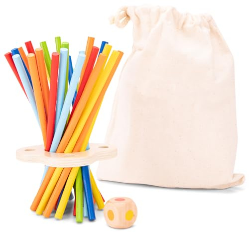 New Classic Toys - Pick Up Sticks Gioco, Colore Multicolore, 10806