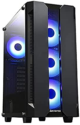 Chieftec Hunter Gaming-Chassis ATX, Schwarz, GS-01B-OP