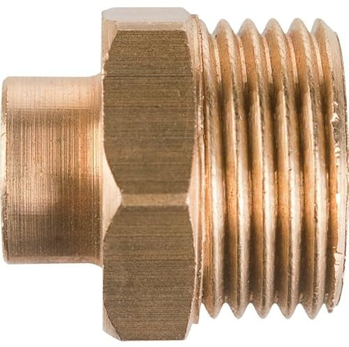 Raccord laiton droit à souder - M 1/2' - diamètre 10 mm
