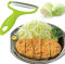 FLUORO Herramientas de cocina, pelador de boca ancha, verduras, frutas, cuchillo de acero inoxidable, ralladores de repollo, ensalada, rebanador de patatas, accesorios de cocina