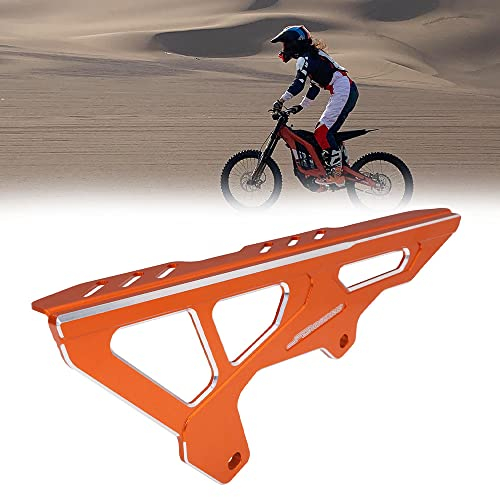 Sur Ron Kettenschutz,CNC Motorrad Kettenschutz Schutz Ritzelabdeckung für Elektro Dirt Bike Light Bee Sur Ron S/Light Bee Sur Ron X/X160/X260 Orange