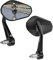 KEMIMOTO Lenkerendenspiegel Motorrad, 2 Stück Motorrad Spiegel Rückspiegel E-geprüft, 360°drehbarer Lenkerspiegel, 7/8 22mm Seitenspiegel Kompatibal mit Scooter Roller ATV