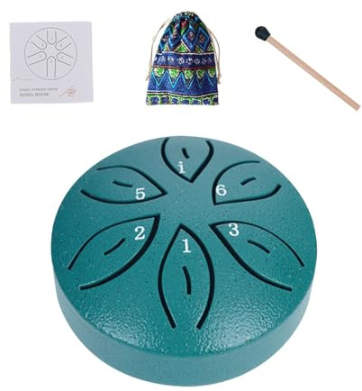 Regentrommel Für Den Garten Draußen, Rain Drum Outdoor, Rain Drum Für Garten, 3 Zoll 6 Töne Steel Tongue Drum Regentrommel Tongue Rain Chime Drum, Wasserdichte Trommel-Regenglocke | Garten, 3 Zoll 6 Töne Steel Tongue Drum Regentrommel Tongue Rain Chime Drum, Wasserdichte Trommel-Regenglocke