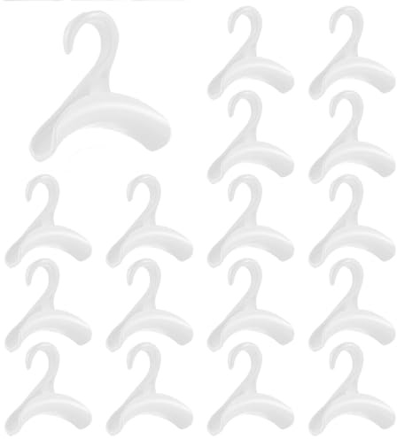 Ganchos para Bolsos,20 Piezas Cuelga Bolsos Ahorra Espacio,Ganchos de Armario Multiusos para Mochilas,Bufandas,Cinturones y Corbata Sólido y Portátil
