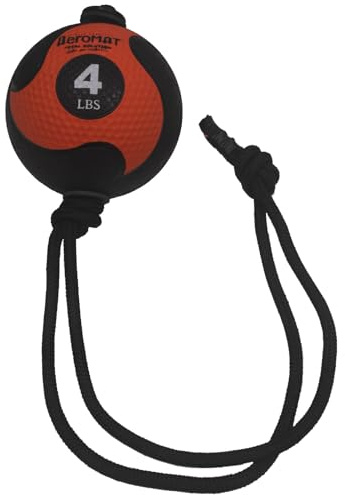 Power Rope Medicine Ball i orange av AEROMATS