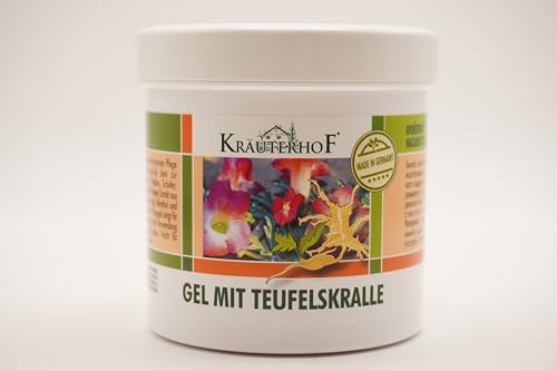 Kräuterhof 10454 Gel de soin pour le corps à base de griffe du diable, 250 ml, (K5/16)