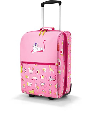 reisenthel Trolley XS Kids Einhorn pink - Kindergepäck mit Softshell 19L - 29x43x18 cm