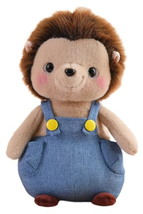 LICHENGTAI Igel Kuscheltier, 25CM Flauschiges Stofftier Kawaii Igel Plüschtier Tier Plüschkissen Spielzeug Geschenk Gefüllt für Kinder Mädchen Jungen, Schmusetier für Kuscheltierliebhaber