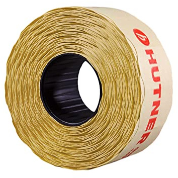 Preisetiketten 26x12 beige permanent | 30 Rollen mit insgesamt 45.000 Etiketten für Preisauszeichner von METO, contact, Jolly, Blitz, UNO, Tovel, Open