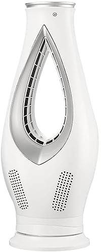 ZUMAHA Freddo Ventilatore a torre a 3 impostazioni di velocità, ventola oscillante con alimentazione d'aria grandangolare, ventola senza lama con telecomando, timer 12 ore Ventilatore Elettrico
