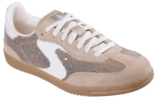 Skechers Court & Classics Womens,Hotshot-Full Glam,GLD,8 M US