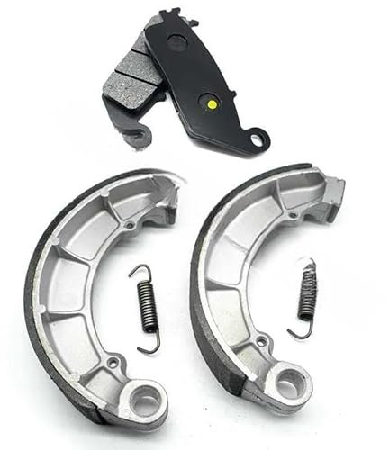 GANDUS Kit De Zapatas De Freno para Motocicleta para Shadow Ace 750 VT750 C2 VT750C2B VT750C2F VT750CA VT750 VT750C, Pastillas De Freno Delanteras Y Traseras.