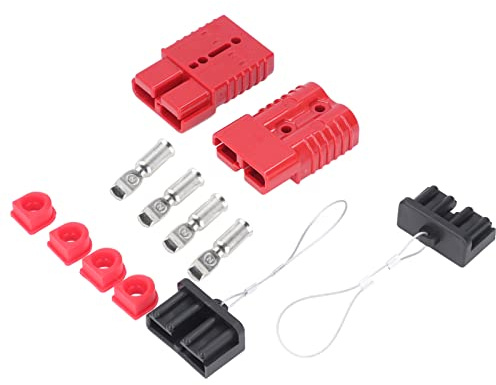 Kit de Enchufe de mazo de Cables de desconexión de batería Conectores rápidos ABS Resistentes al Calor para remolques de cabrestante eléctrico Motores de conexión rápida de