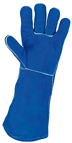 KS Tools 985.7039 Schweißer-Lederhandschuhe lang, L