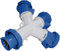 Brennenstuhl 1081580 Distribuidor de 3 enchufes (Enchufe y 3 enchufes CEE 230 V/16 A 3 Polos (IP67)