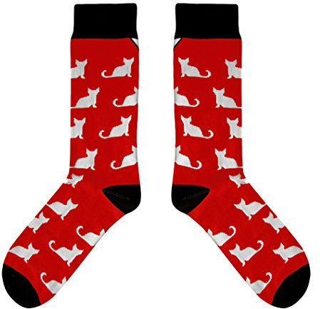 CUP OF SOX dam herr roliga färgglada strumpor med katter i pappmuggen – perfekt som present till män och kvinnor