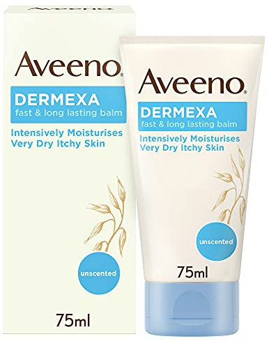 AVEENO® Dermexa Fast & Long-Lasting Balm | Intensely Moisturises Very Dry Itchy Skin | 75ml