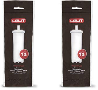 LELIT Paket mit zwei 70 Lt Harzfiltern - Schwarz/Weiß