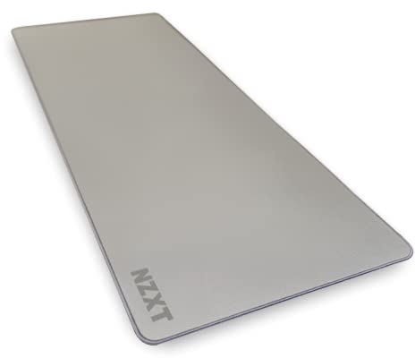 NZXT Mouse Pad MXL900 - MM-XXLSP-GR - 900MM X 350MM - Revestimiento Resistente a Las Manchas - Superficie de Baja fricción - Superficie Suave y Lisa - Base de Goma Antideslizante - Gris