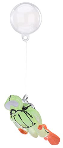 GIMOCOOL Décorations flottantes pour Aquarium - Ornements de Boule Flottante luminescents pour Aquarium - Accessoires de réservoir de Poissons décoration de Plongeur Petit Plongeur Miniature pour Eau