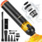 WADEO Aspirapolvere portatile Cordless Mini, 3 in 1 Pompa per vuoto elettrica Dust Buster Air Blower con 5200PA Forte aspirazione per PC Laptop Console Pianoforte Auto Casa Ufficio Pulizia (Nero)