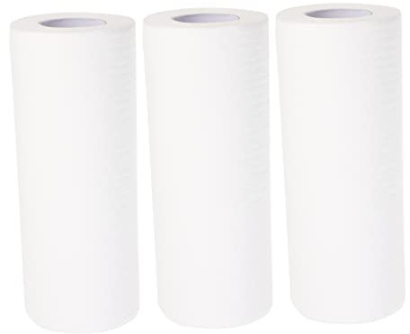 minkissy Disposable Dry and Wet Kitchen Towels 20x20cm 3 Rolls 300 Sheets Bamboo Fiber Non-woven Dish Towels for Kitchen Cleaning and Furniture Wipes