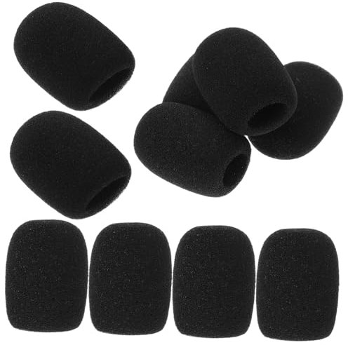 COSMEVIVI Fundas Blandas De Esponja Para Micrófonos De Micrófono Accesorios Para Conferencias 10 Unidades