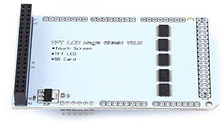 TIKATARER Scheda di Espansione LCD TFT, 3,2 Pollici TFT Display LCD Modulo Scheda 3.3V Compatibile con Scheda SD e Interfaccia Touch per Progetti Elettronici