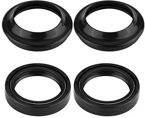 Keenso 2PCS Joint d'Huile de Fourche Avant Amortisseur Moto, 41 x 54 x 11mm Joint D'étanchéité de Poussière pour GSX750F GSXR750