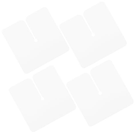 FRCOLOR 4pcs Hair Extension Shield Heat Shield Guards Hair Extension Spacers for Tool Protect during Application