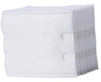 Healeved 220piezas Discos De Algodón Cosméticos Suaves De Doble Cara Unidades Con Bolsa De Almacenamiento Para Desmaquillar El Rostro y Maquillaje Facial