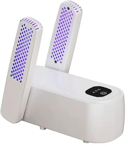 Shoe Dryer – Portable Timer Deodorizer – Foldable Dryer for Wet Shoes, for Gloves Hats Socks Travel Rain Season Sports Gym Home