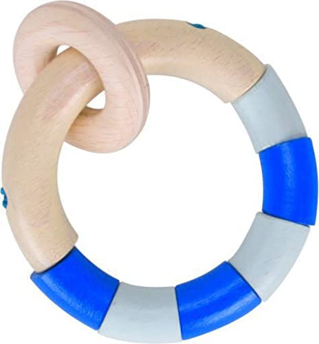 Heimess 764800 Greifling Ringsegment aus Holz, blau