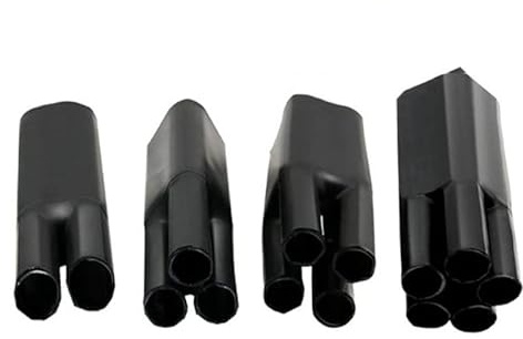 Gaine thermorétractable avec Colle Manchon Isolant pour 1KV 2-5 Noyau Séparateur de câble de dérivation séparé Protecteur de Fil d'étanchéité étanche-3.0 10-16mm2