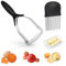Cozy Inviting Presse Puree Manuel, Acier Inoxydable Ecrase Pomme De Terre Et Coupe-Vagues, Manuel Avec Antidérapant Manche Ustensiles Cuisine Inox Pour Fruits, Légumes, Aliments Pour Bébés