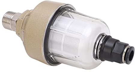 YUKERMARB Wasserablassventil, Automatisches Ablassventil, G1, 2 Zoll, Schwimmende Kugel, Aluminiumabdeckung, 35,6 Bis 140 F, 0,2 Bis 1,0 MPa Für Luftkompressor-Tankfilter und Luftleitung