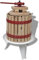 vidaXL Torchio per Frutta Vino 12 L Torchietto Spremitutto a Freddo Pressa UVA