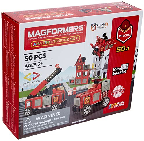 MAGFORMERS Amazing Rescue Set 50 Teile