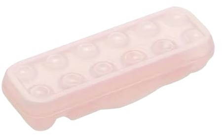 cenrf Contenitore per uova trasparente, porta uova per frigorifero | Contenitori per uova per casa da 12 griglie scatole di stoccaggio per uova,contenitore di stoccaggio