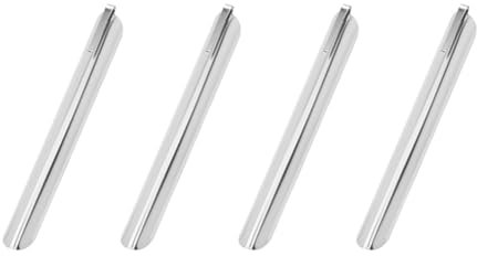 Vocdikficy Barredor de Migas de Mesa de Acero Inoxidable, Barredor de Migas de Restaurante con Clip de Bolsillo, Herramienta de Limpieza de Migas de Mesa para Servicio Doméstico