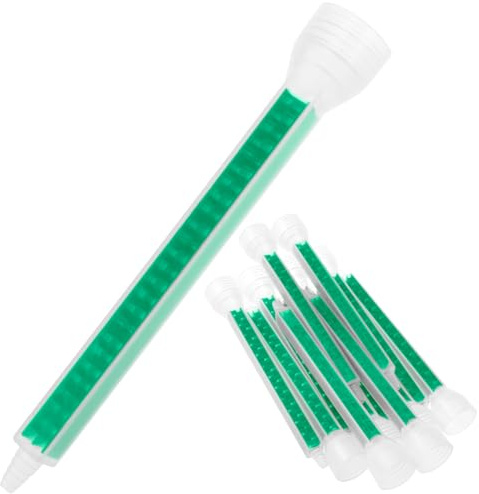 BaYiToo 12 Pcs Epoxy Mixing Nozzles, Static Mixing Tips for Adhesive Cartridges, Resin Mixer Applicator for AB Glue Guns